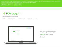 Tablet Screenshot of igruppi.com